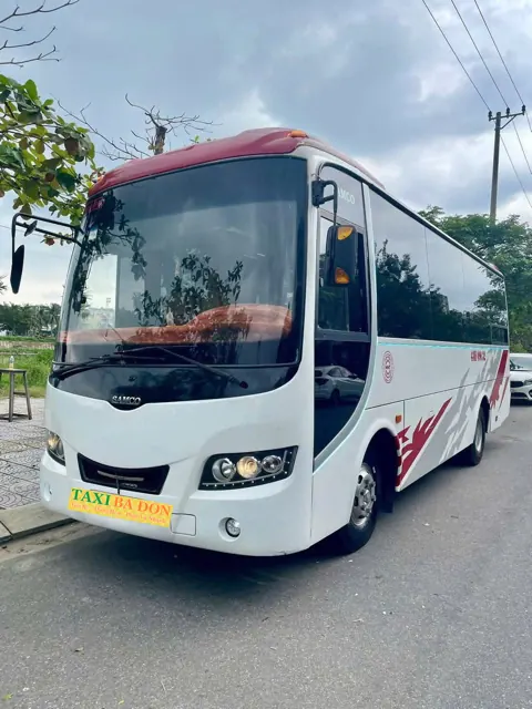 Nội thất xe taxi Ba Đồn sạch sẽ, thoáng mát